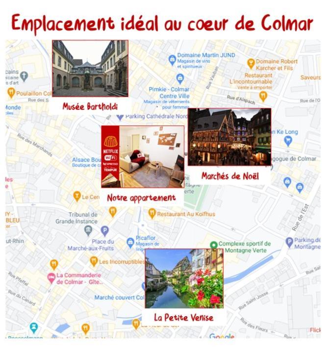 Au Kugelhopf Dore - Centre Historique Colmar Eksteriør bilde